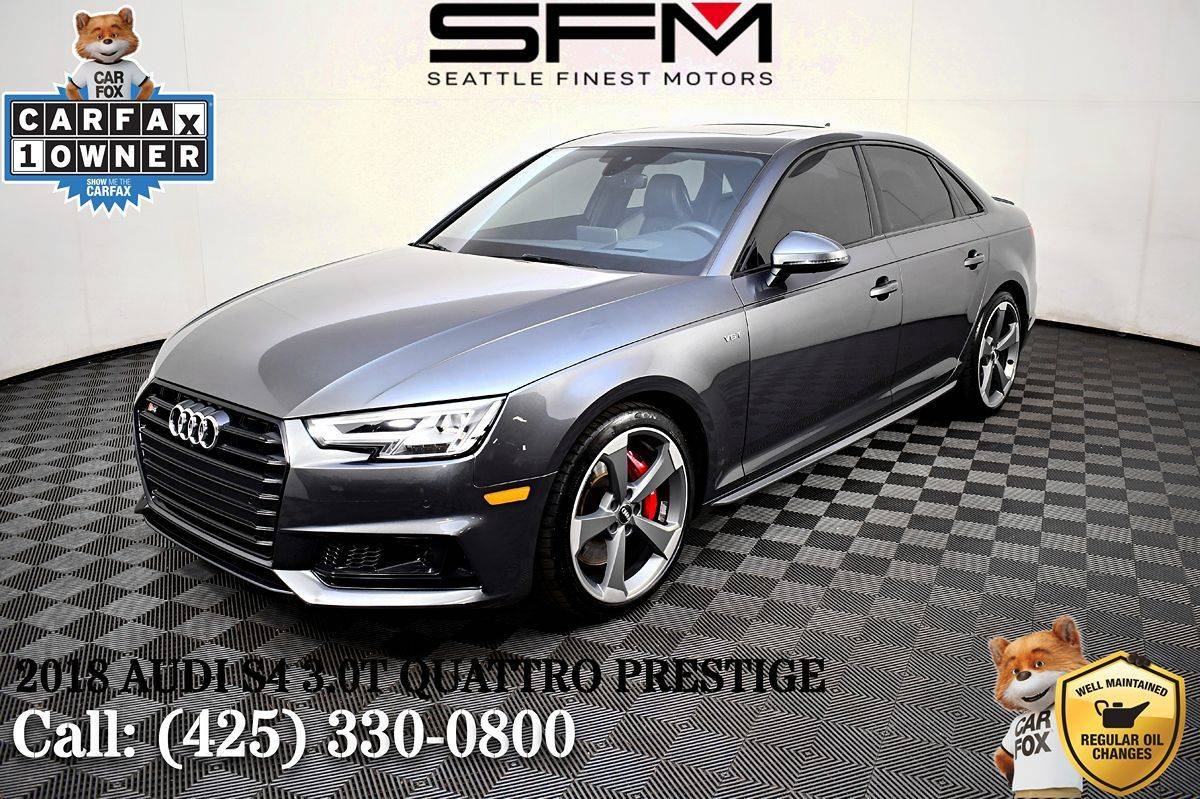 2018 Audi S4 Prestige — Sedan — 85,142 mi — Lynnwood, WA