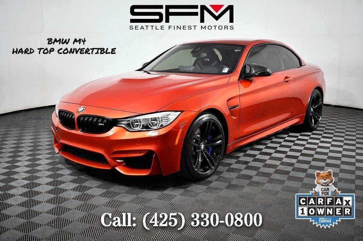2015 BMW M4 Standard — Convertible — 50,580 mi — Lynnwood, WA