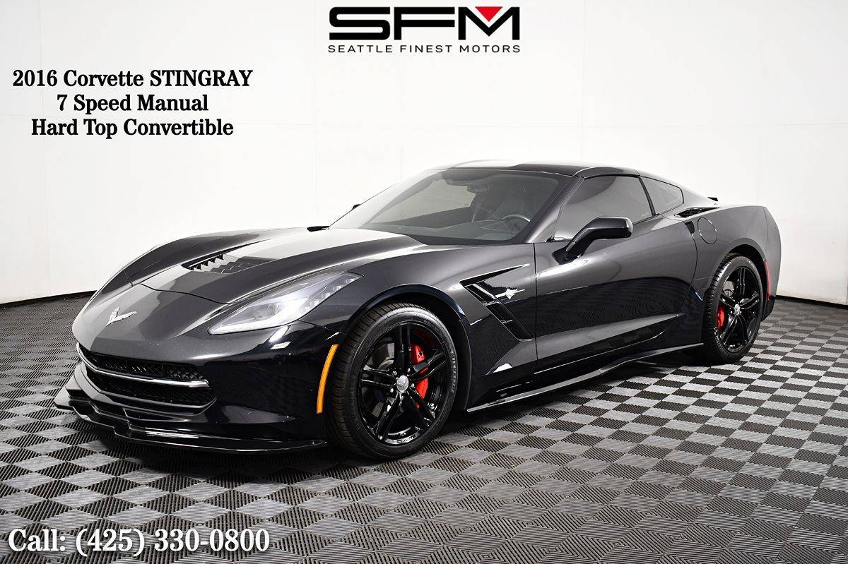 2016 Chevrolet Corvette 1LT — Coupe — 63,969 mi — Lynnwood, WA