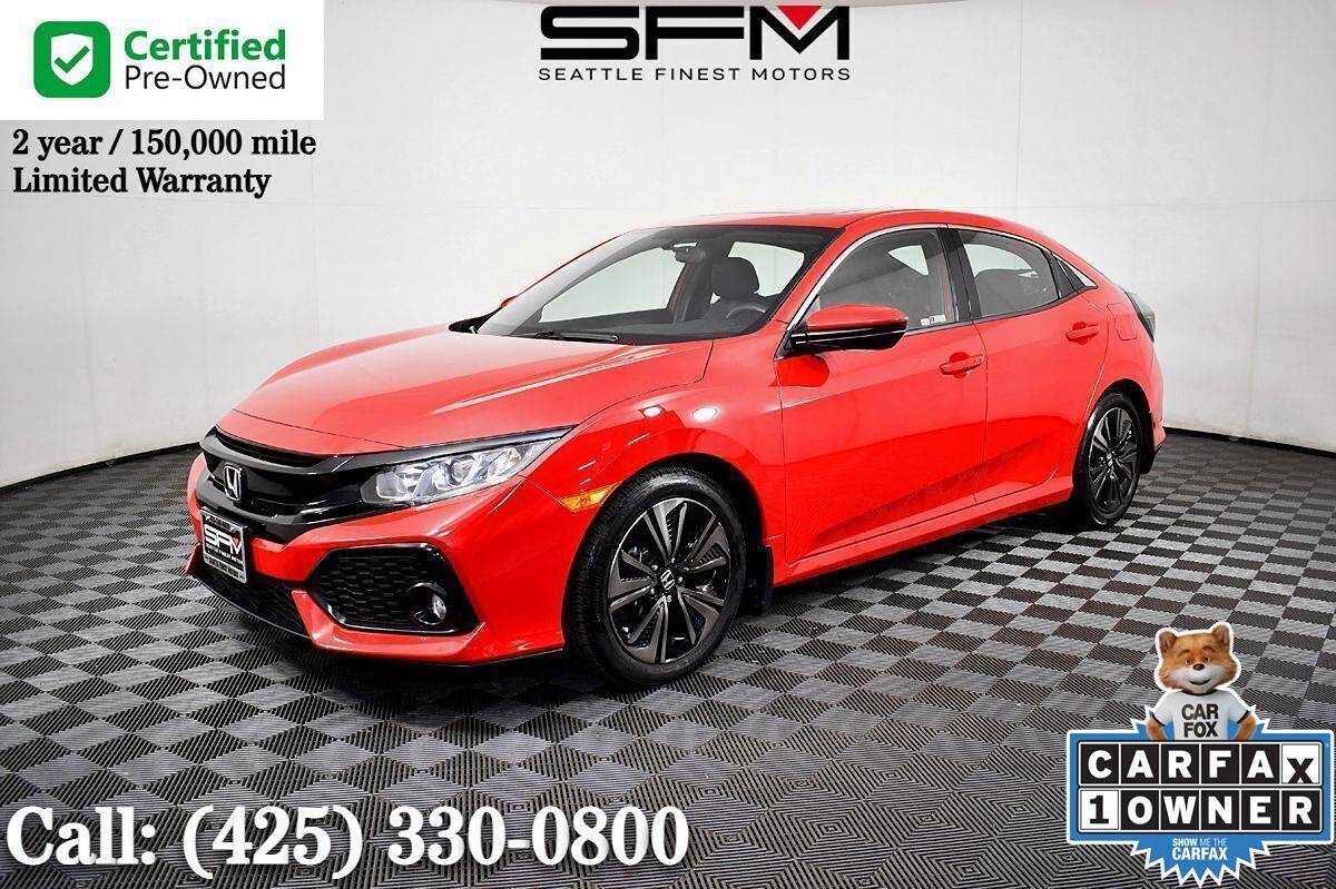 2018 Honda Civic EX — Hatchback — 58,090 mi — Lynnwood, WA