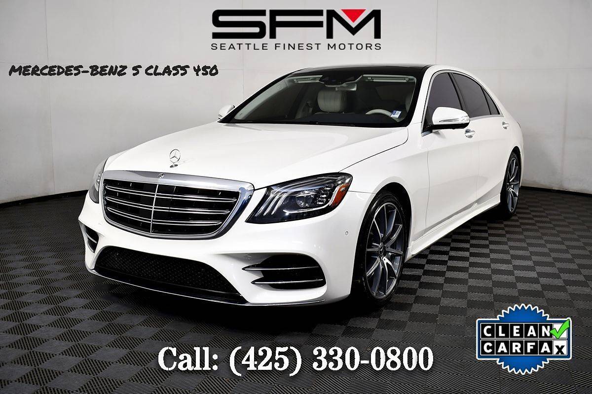 2018 Mercedes-Benz S-Class S 450 — Sedan — 56,133 mi — Lynnwood, WA