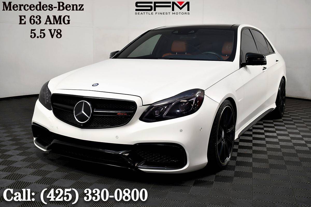2015 Mercedes-Benz E-Class E 63 S AMG — Sedan — 55,954 mi — Lynnwood, WA