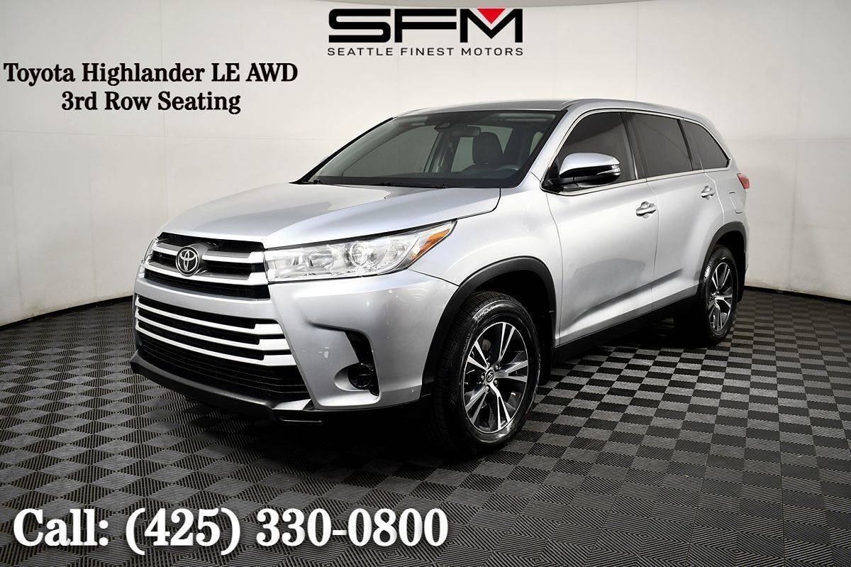 2019 Toyota Highlander LE V6 — SUV — 193,390 mi — Lynnwood, WA
