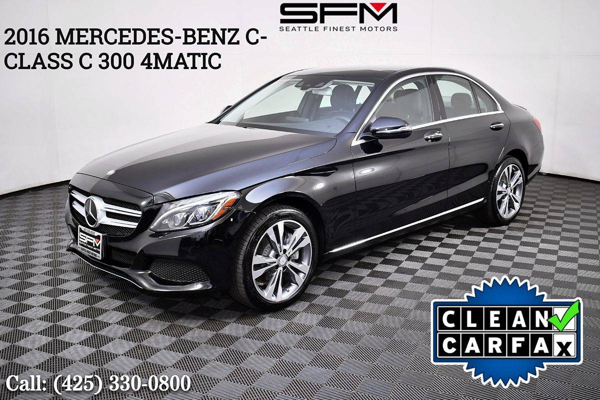 2016 Mercedes-Benz C-Class C 300 — Sedan — 66,354 mi — Lynnwood, WA