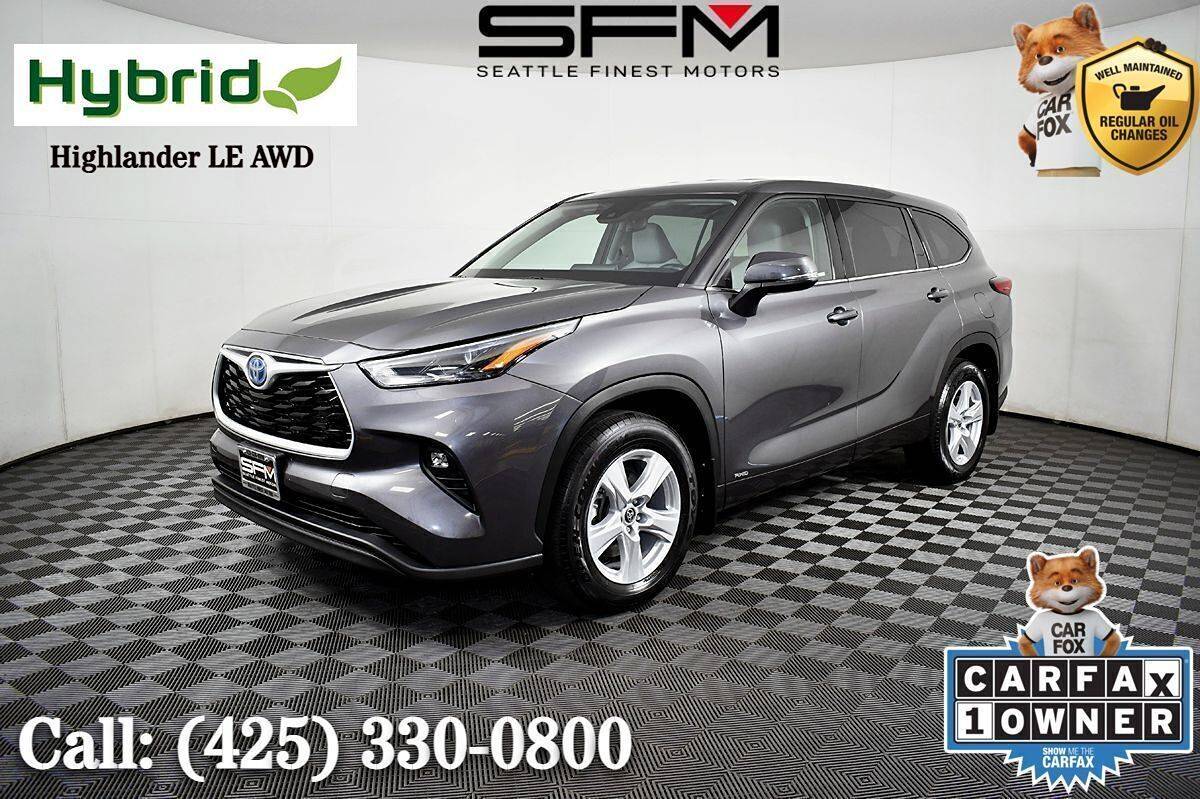 2022 Toyota Highlander Hybrid LE — SUV — 33,003 mi — Lynnwood, WA