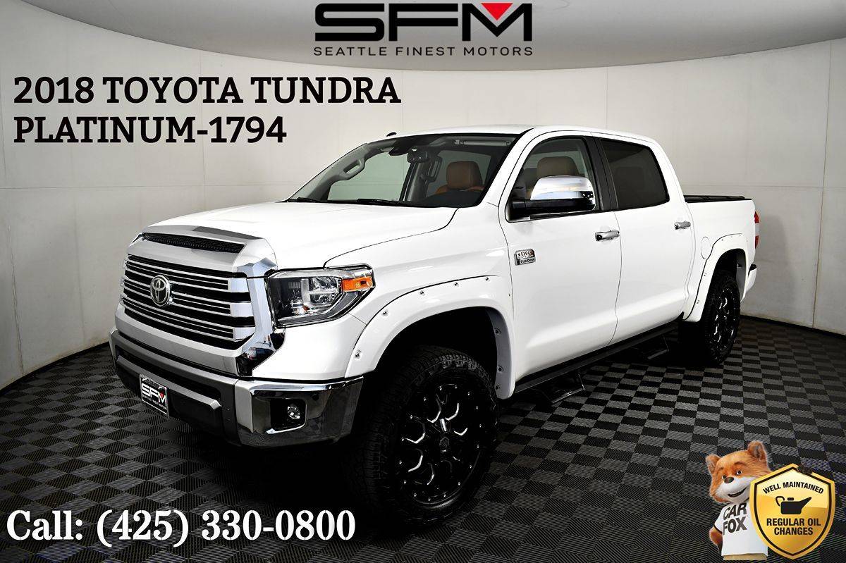 2018 Toyota Tundra Platinum — Pickup Truck — 73,923 mi — Lynnwood, WA