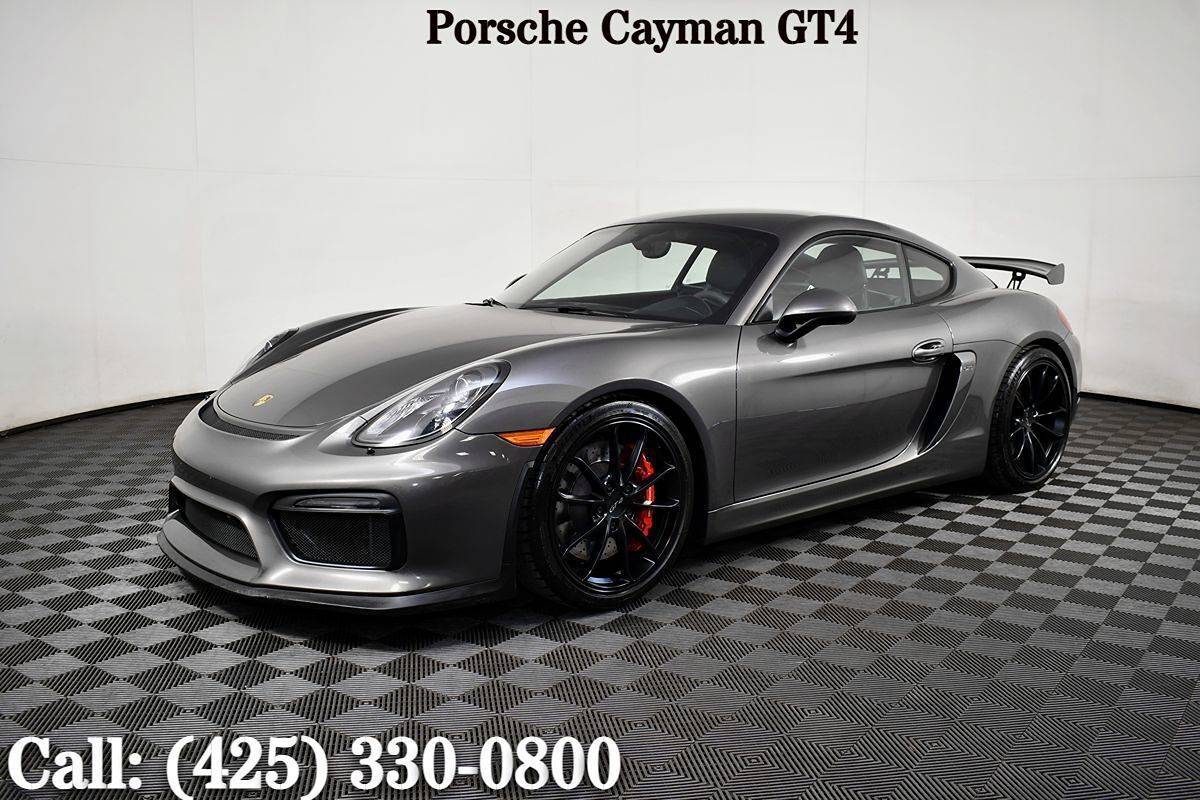 2016 Porsche Cayman GT4 — Coupe — 19,988 mi — Lynnwood, WA