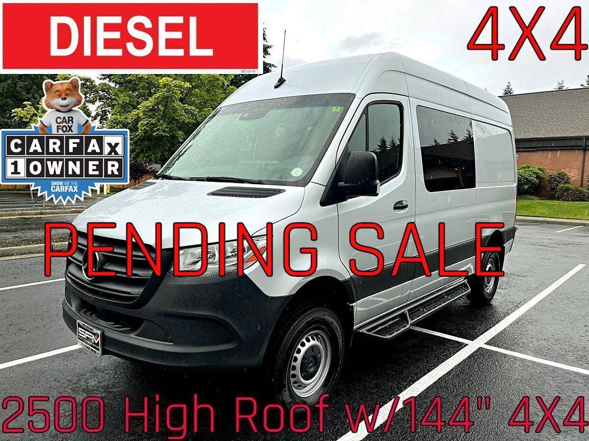 2021 Mercedes-Benz Sprinter Crew Van 2500 — Passenger Van — 59,613 mi — Lynnwood, WA