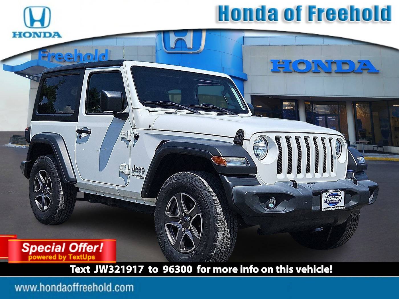 2018 Jeep Wrangler Sport S — SUV — 81,539 mi — Freehold, NJ