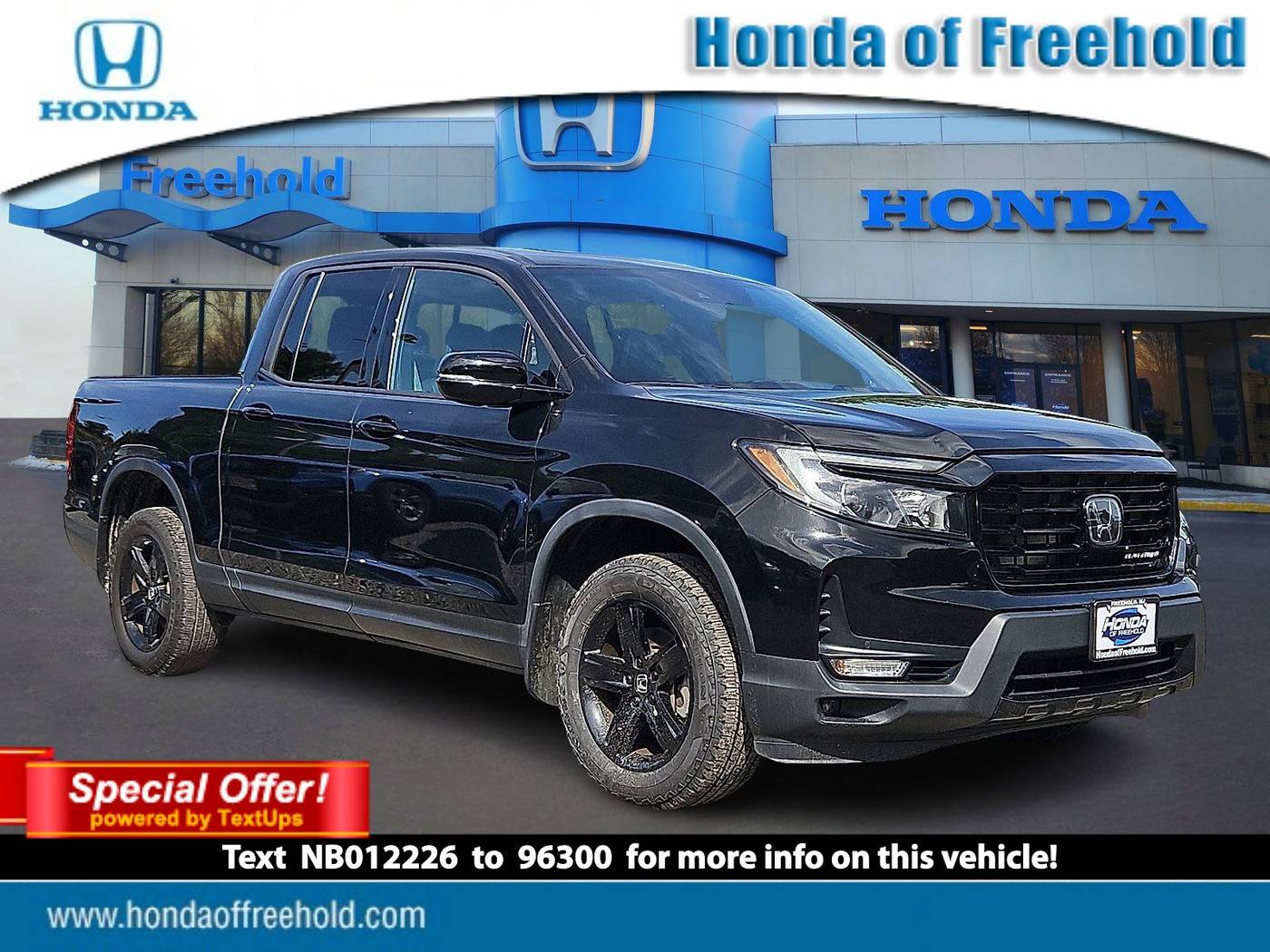 2022 Honda Ridgeline Black Edition — Pickup Truck — 40,886 mi — Freehold, NJ
