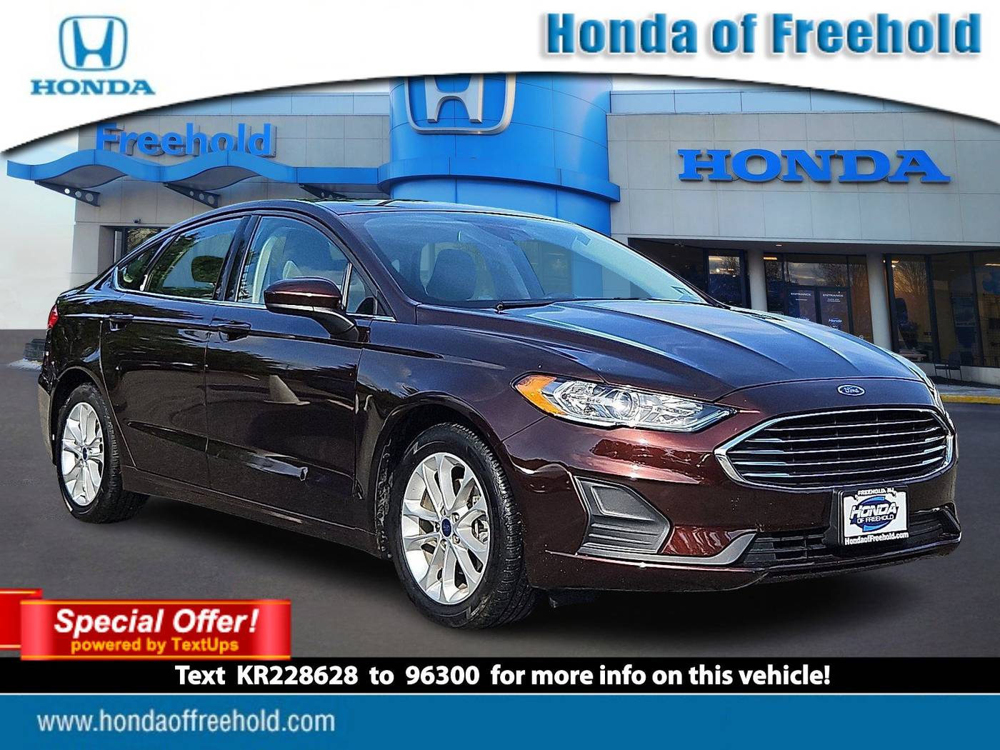 2019 Ford Fusion SE — Sedan — 72,166 mi — Freehold, NJ