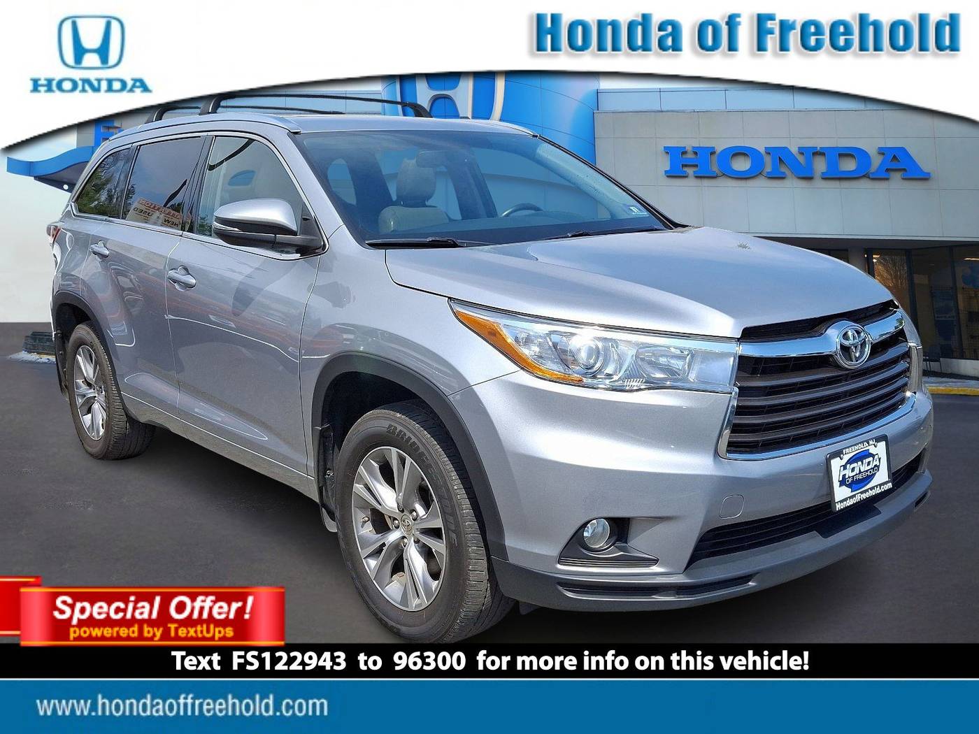 2015 Toyota Highlander XLE — SUV — 119,507 mi — Freehold, NJ