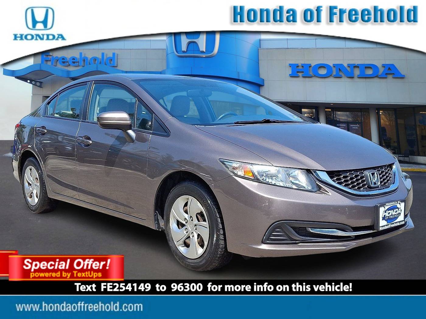 2015 Honda Civic LX — Sedan — 103,520 mi — Freehold, NJ