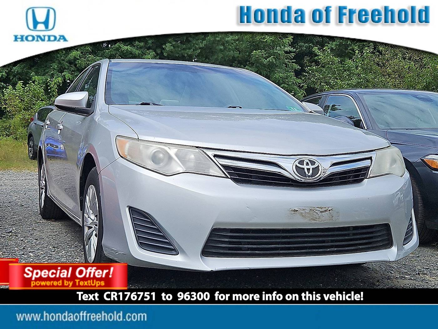 2012 Toyota Camry LE — Sedan — 99,887 mi — Freehold, NJ