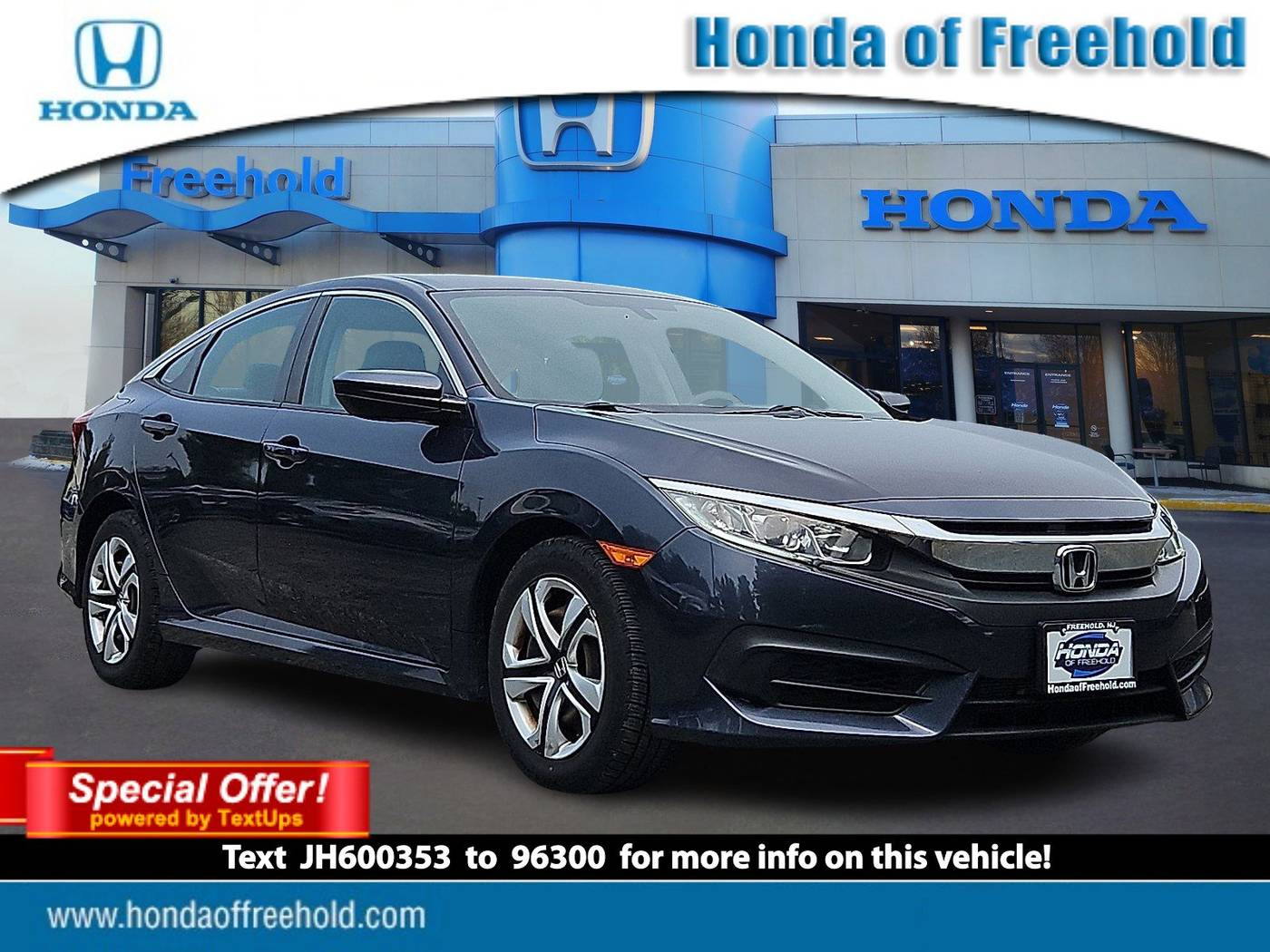 2018 Honda Civic LX — Sedan — 123,523 mi — Freehold, NJ