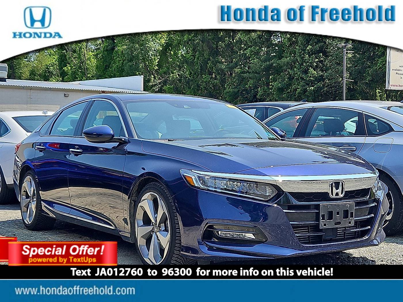 2018 Honda Accord Touring — Sedan — 51,930 mi — Freehold, NJ