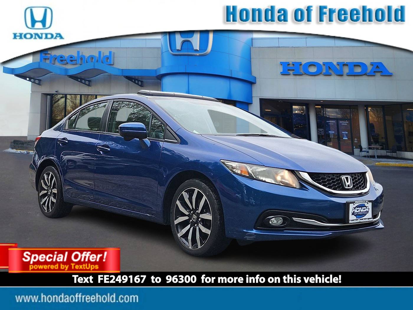 2015 Honda Civic EX-L — Sedan — 118,888 mi — Freehold, NJ