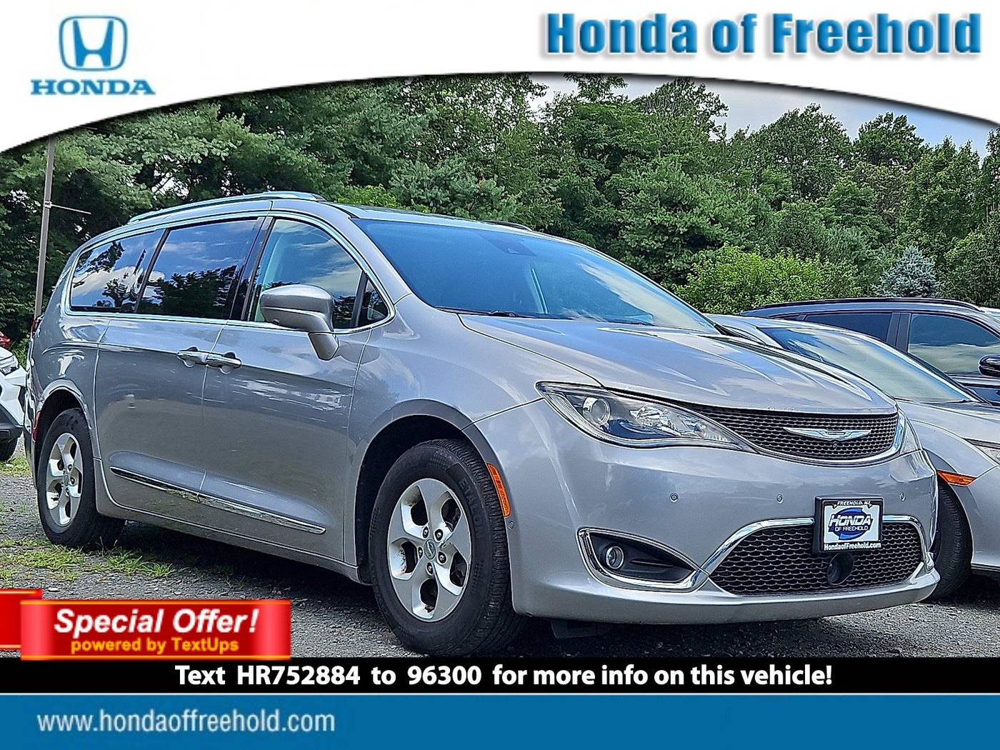 2017 Chrysler Pacifica Touring L Plus — Minivan — 76,887 mi — Freehold, NJ