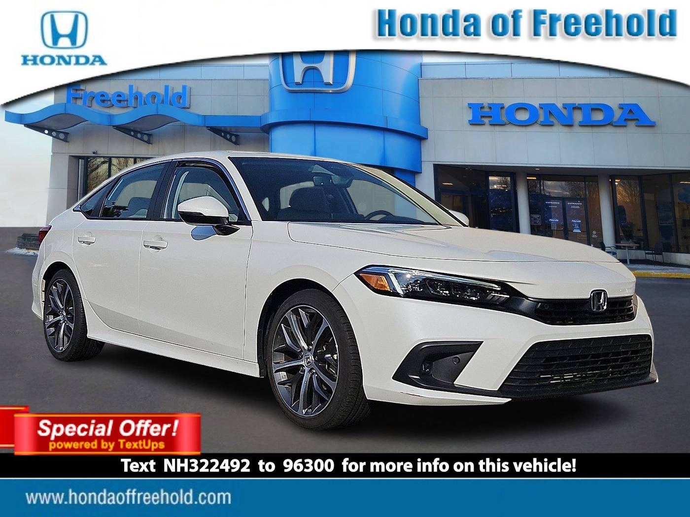 2022 Honda Civic Touring — Sedan — 14,327 mi — Freehold, NJ