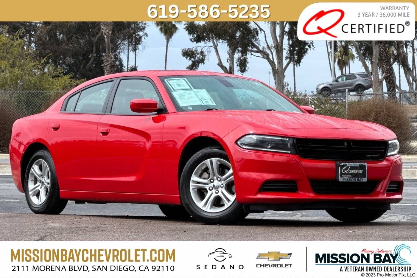 2022 Dodge Charger SXT — Sedan — 58,080 mi — San Diego, CA