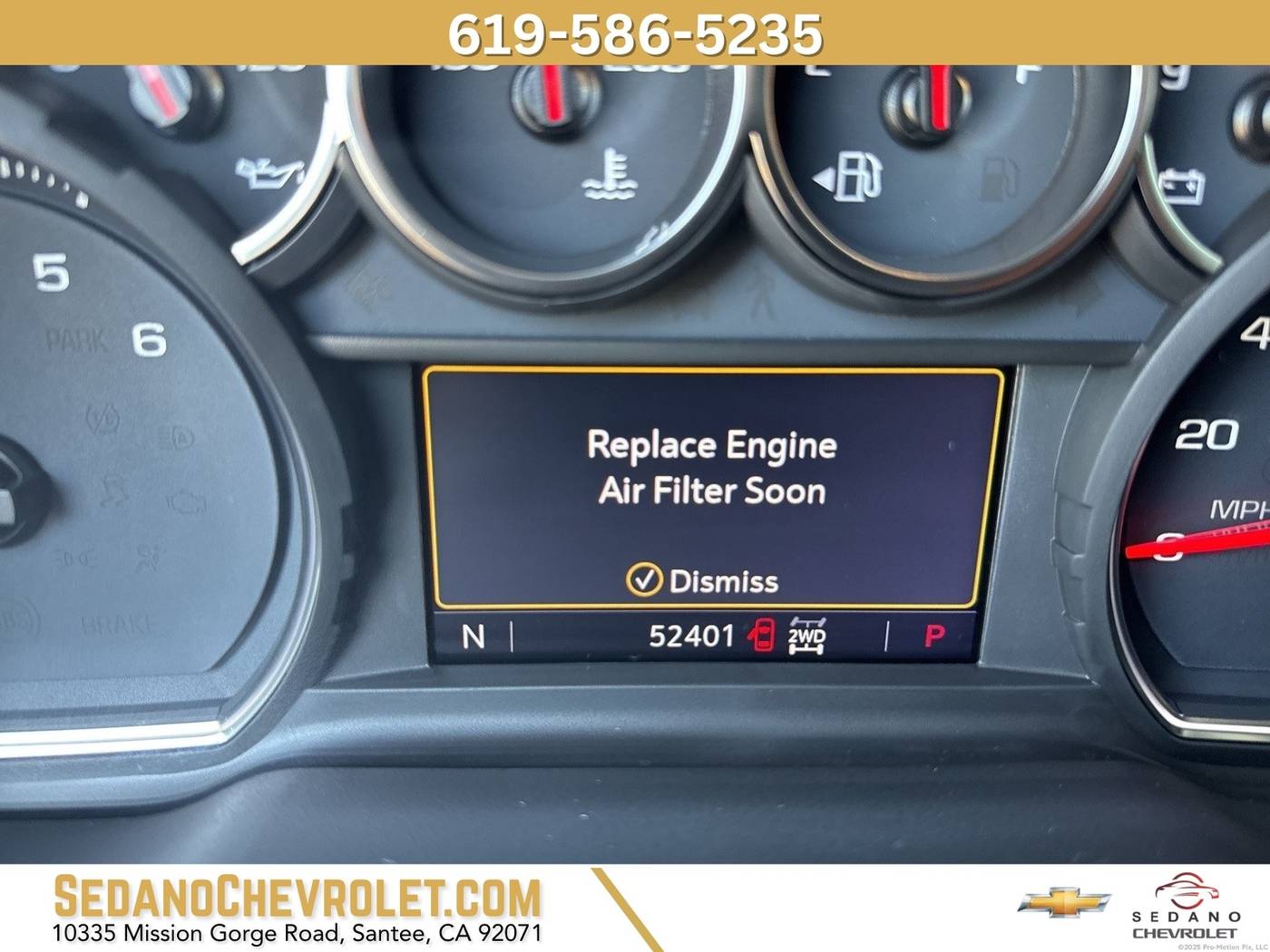 2021 Chevrolet Tahoe Z71 — SUV — 52,401 mi — Santee, CA