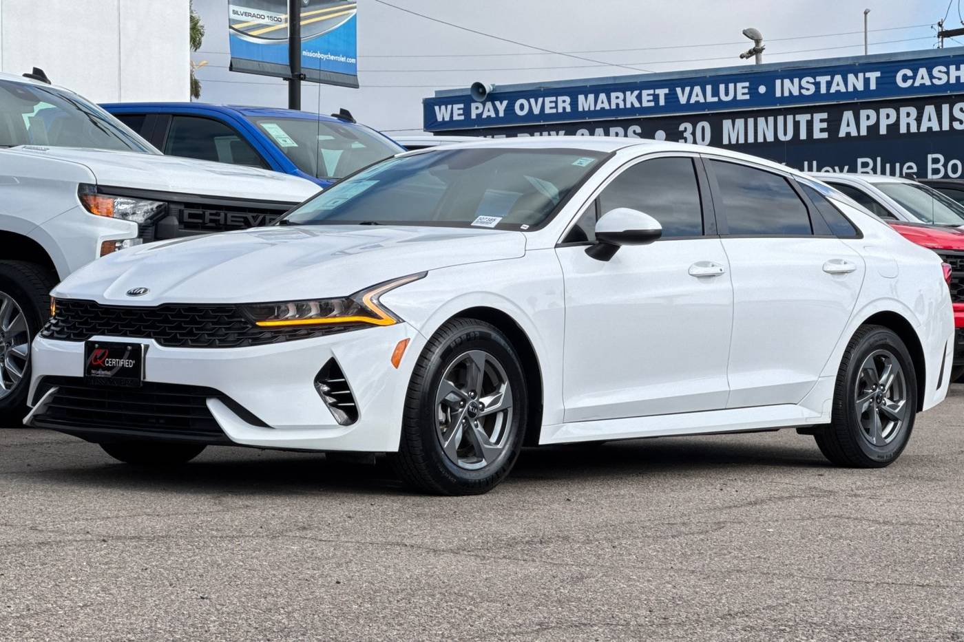 2021 Kia K5 LXS — Sedan — 76,725 mi — San Diego, CA