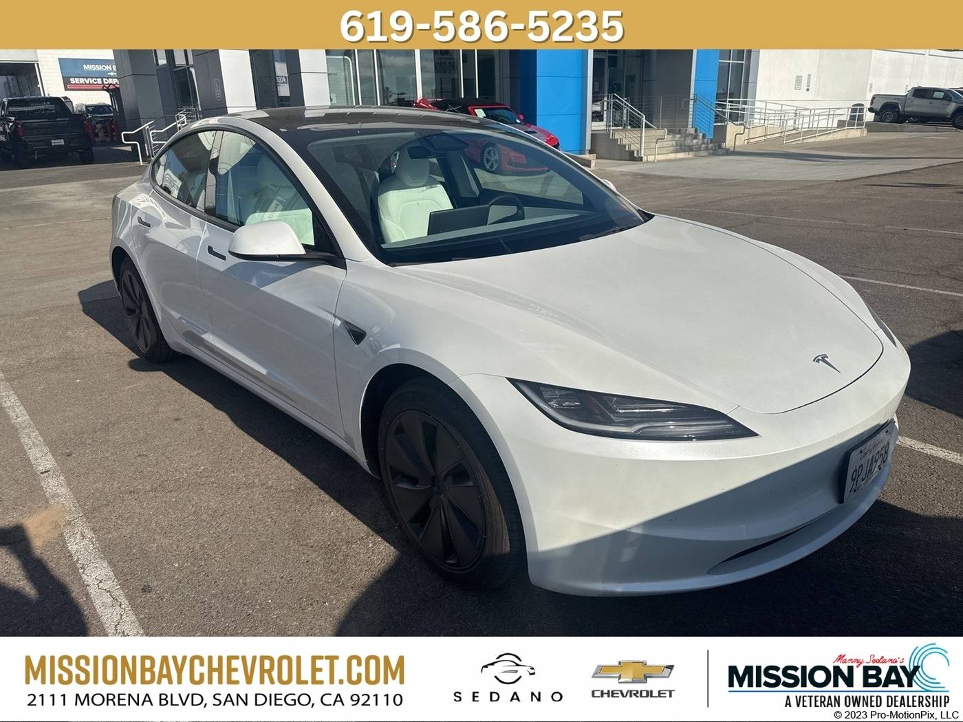 2024 Tesla Model 3 Long Range — Sedan — 10,886 mi — San Diego, CA