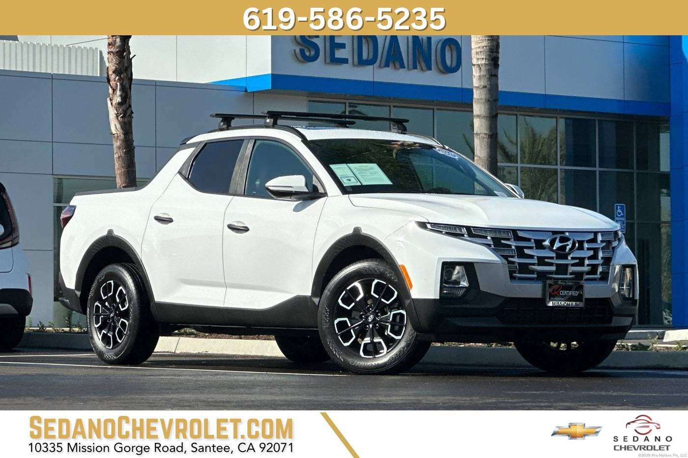 2023 Hyundai Santa Cruz SEL — Pickup Truck — 9,750 mi — Santee, CA