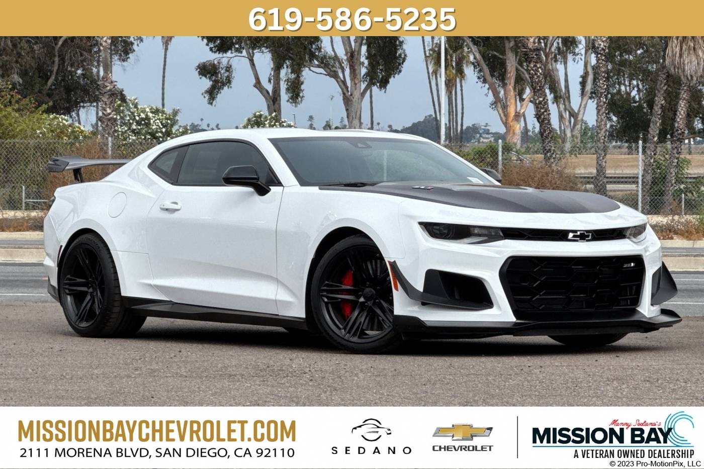 2020 Chevrolet Camaro ZL1 — Coupe — 5,783 mi — San Diego, CA