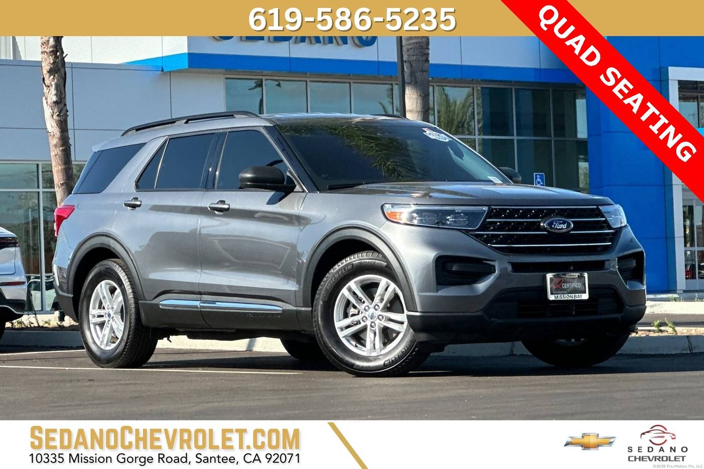 2022 Ford Explorer XLT — SUV — 38,216 mi — Santee, CA