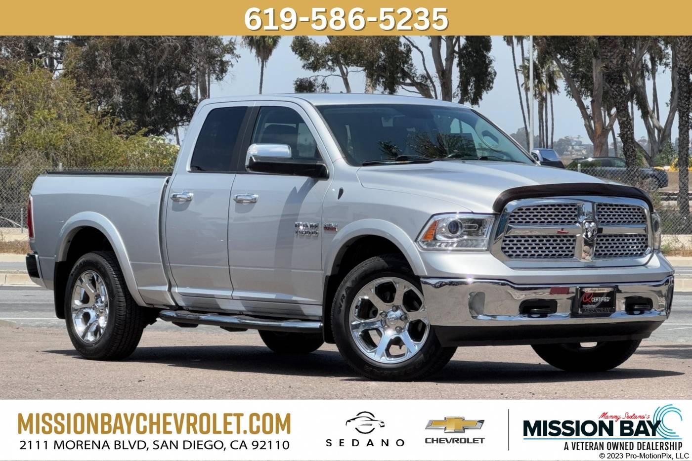 2017 Ram 1500 Laramie — Pickup Truck — 39,265 mi — San Diego, CA