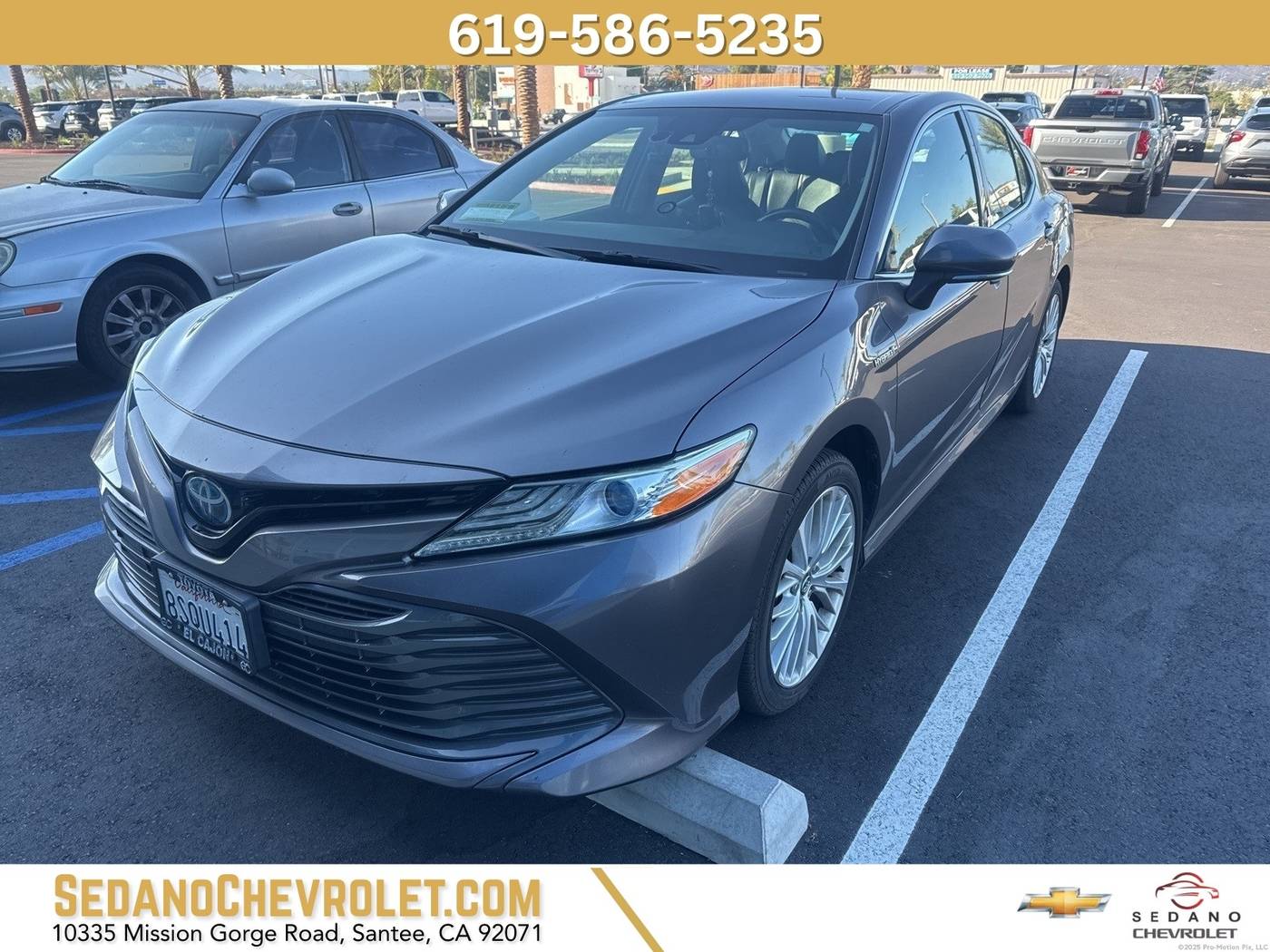 2020 Toyota Camry Hybrid XLE — Sedan — 81,984 mi — Santee, CA