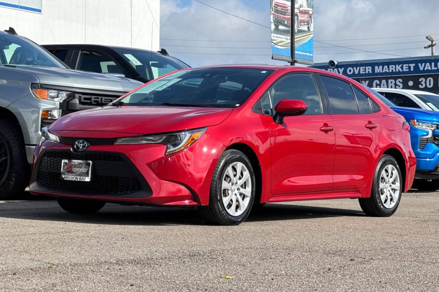 2020 Toyota Corolla LE — Sedan — 78,115 mi — San Diego, CA