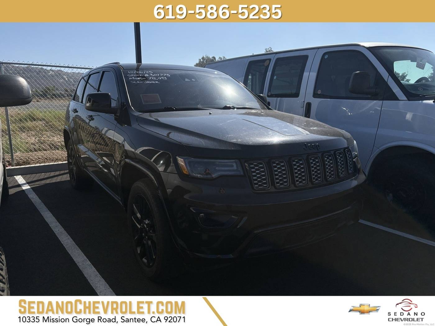 2020 Jeep Grand Cherokee Altitude — SUV — 78,911 mi — Santee, CA