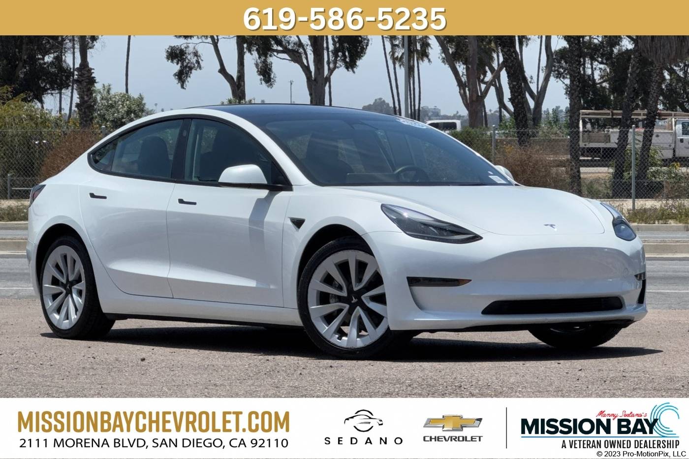 2023 Tesla Model 3 Model 3 — Sedan — 42,747 mi — San Diego, CA