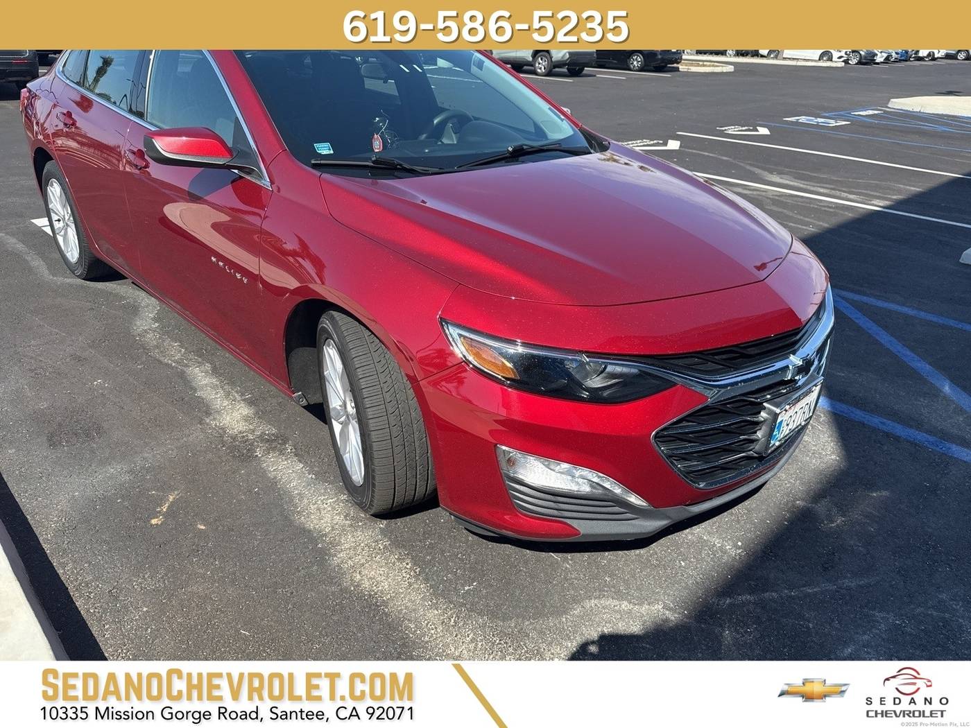 2019 Chevrolet Malibu LT — Sedan — 104,021 mi — Santee, CA
