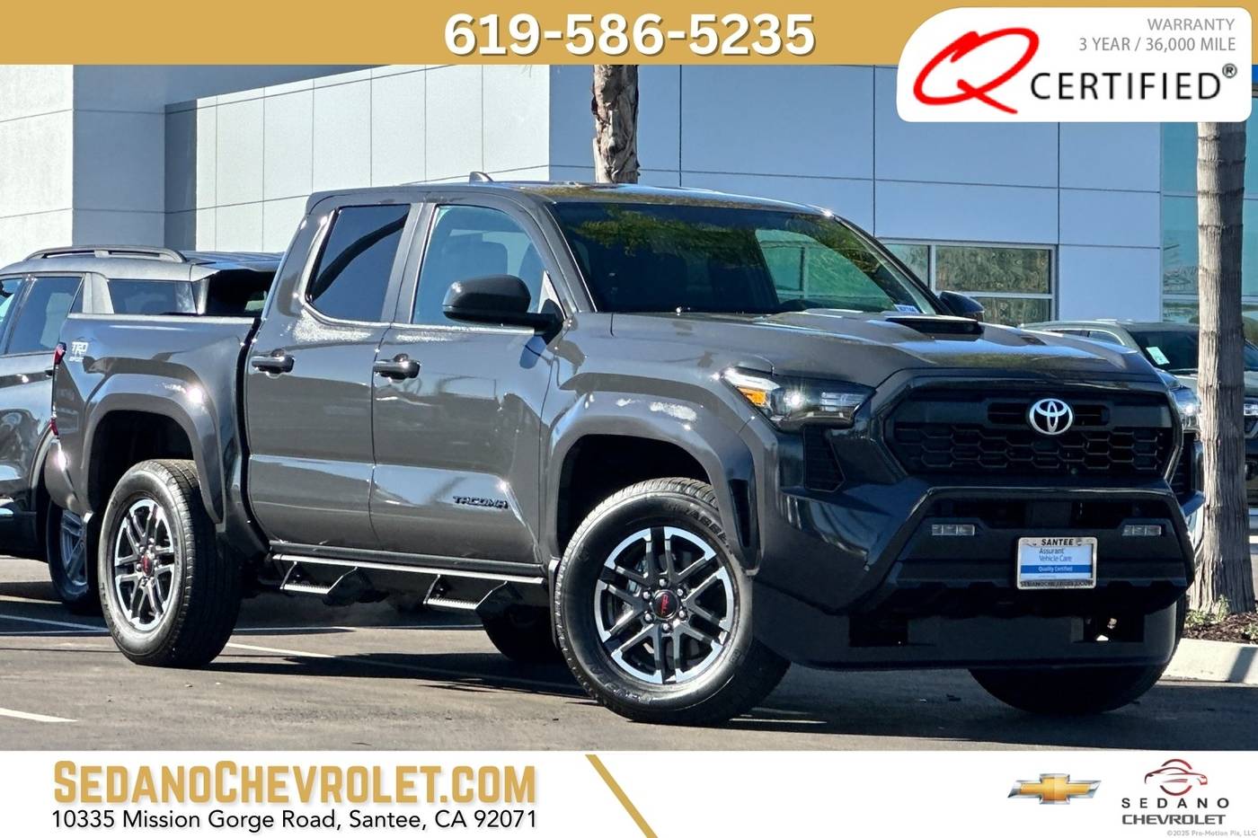 2025 Toyota Tacoma SR5 — Pickup Truck — 5,411 mi — Santee, CA