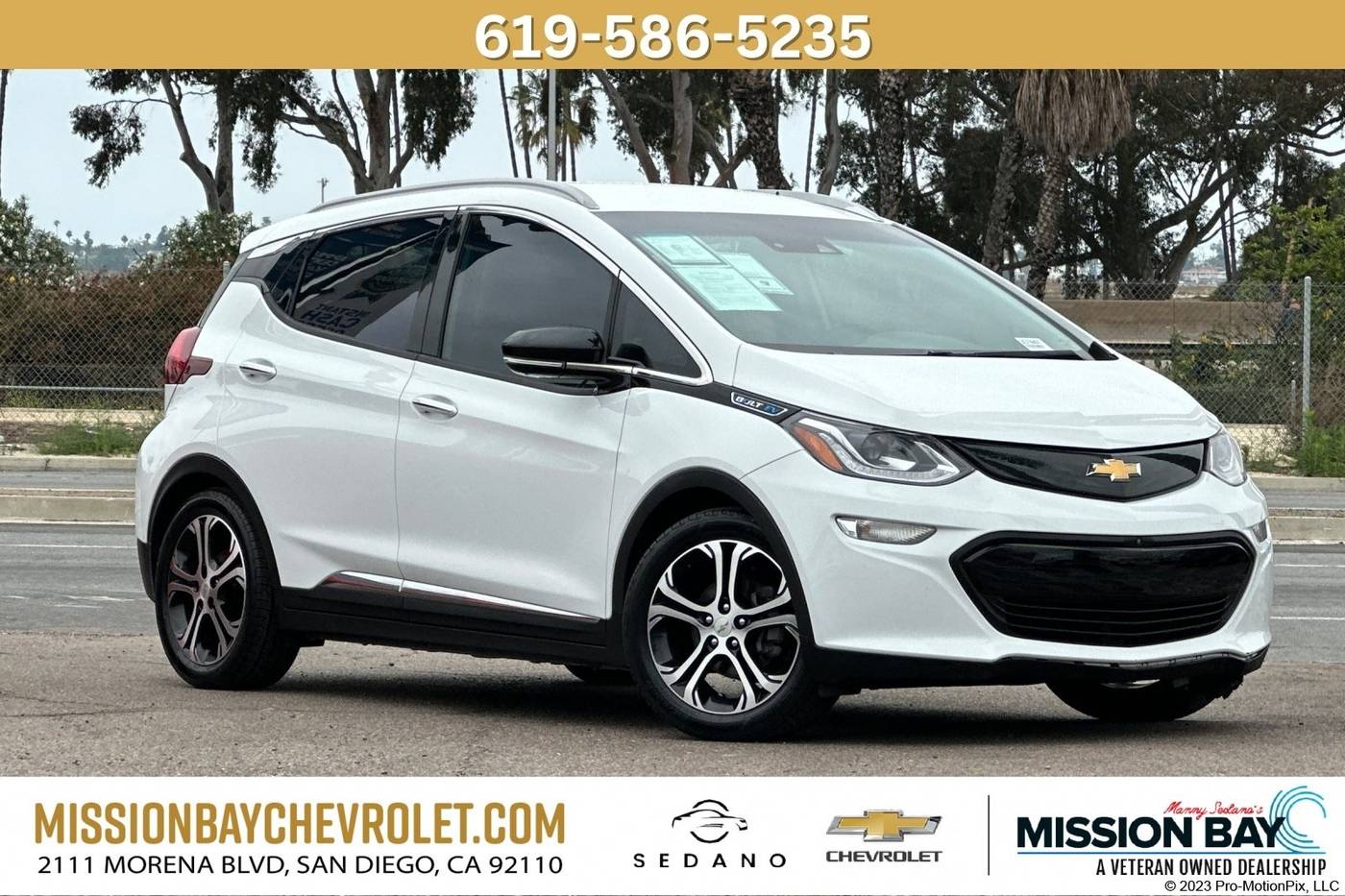 2017 Chevrolet Bolt EV Premier — Hatchback — 113,159 mi — San Diego, CA