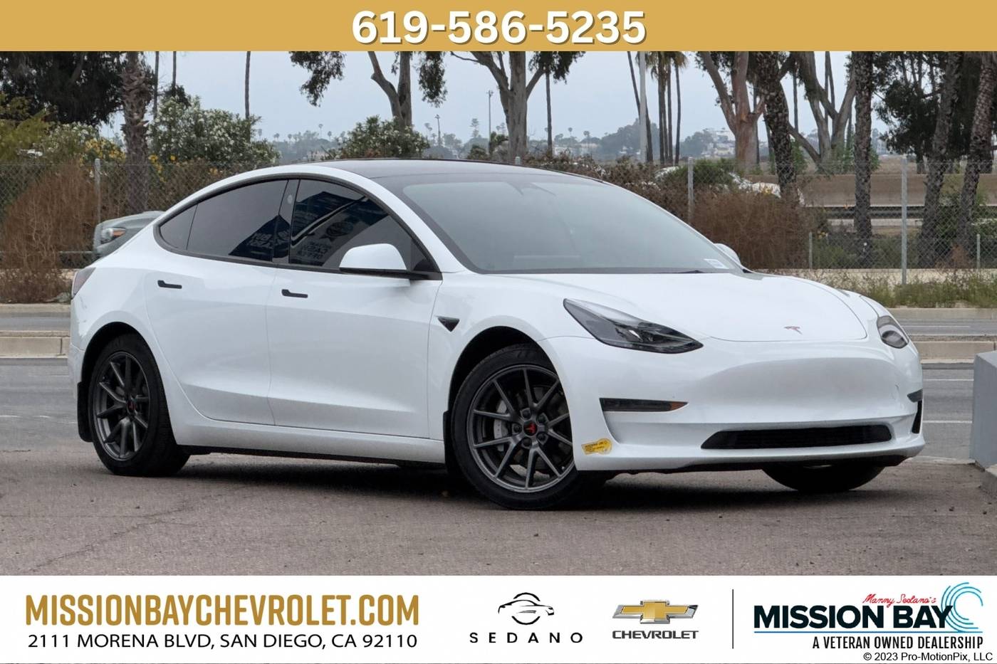 2022 Tesla Model 3 Standard Range Plus — Sedan — 54,820 mi — San Diego, CA