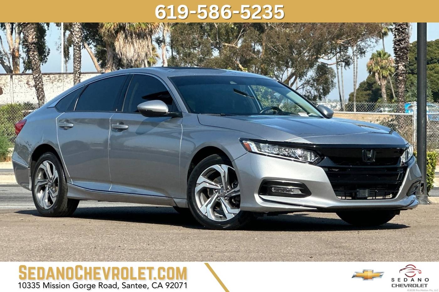 2019 Honda Accord EX-L — Sedan — 57,010 mi — San Diego, CA
