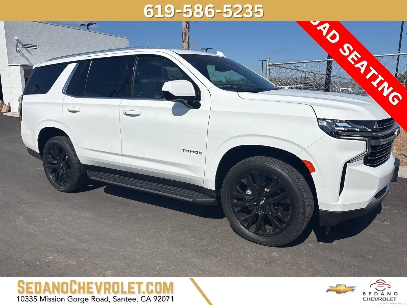 2023 Chevrolet Tahoe LT — SUV — 51,698 mi — Santee, CA