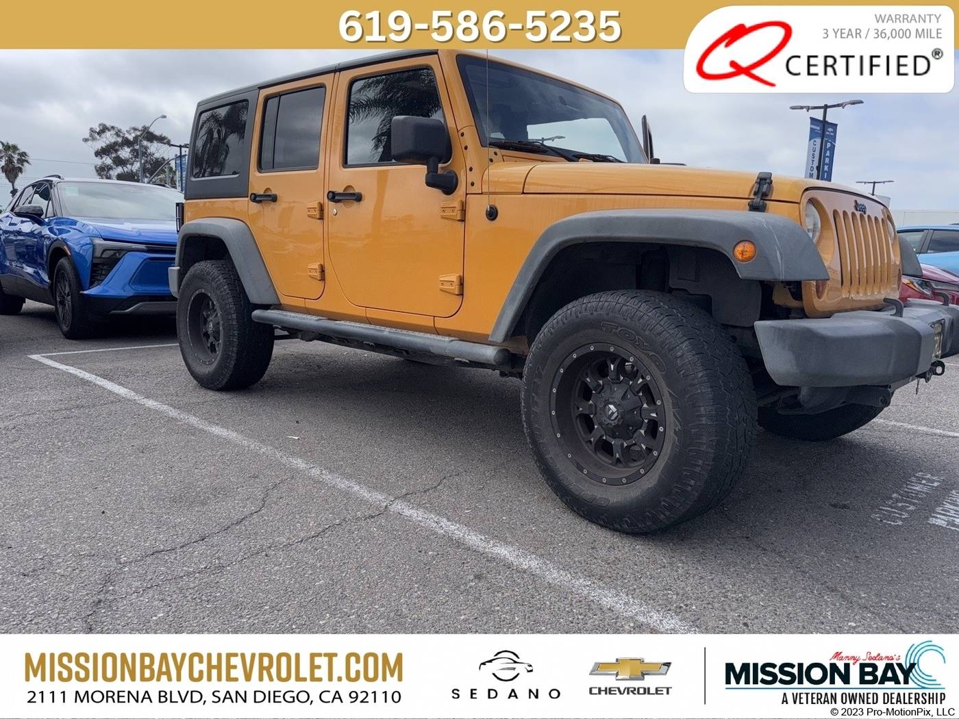 2012 Jeep Wrangler Sport — SUV — 85,571 mi — San Diego, CA