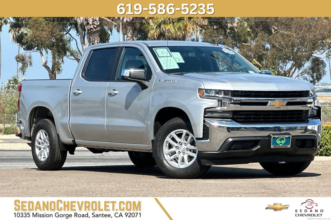 2020 Chevrolet Silverado 1500 LT — Pickup Truck — 79,002 mi — San Diego, CA