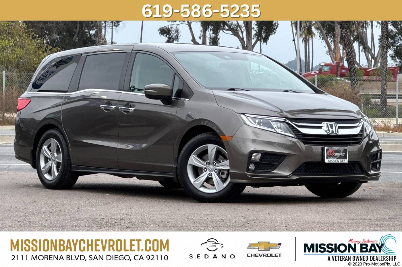 2019 Honda Odyssey EX — Minivan — 63,032 mi — San Diego, CA