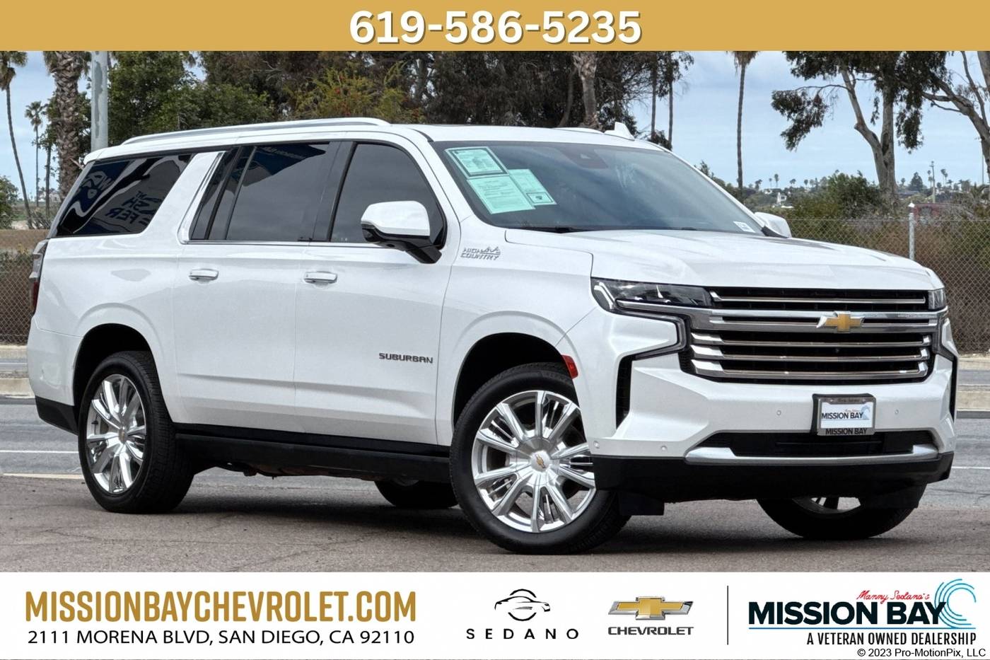 2023 Chevrolet Suburban High Country — SUV — 67,945 mi — San Diego, CA