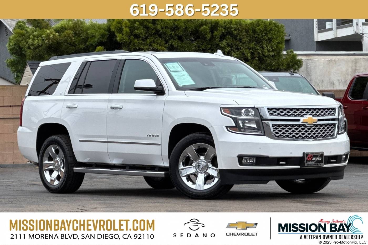 2017 Chevrolet Tahoe LT — SUV — 92,374 mi — San Diego, CA