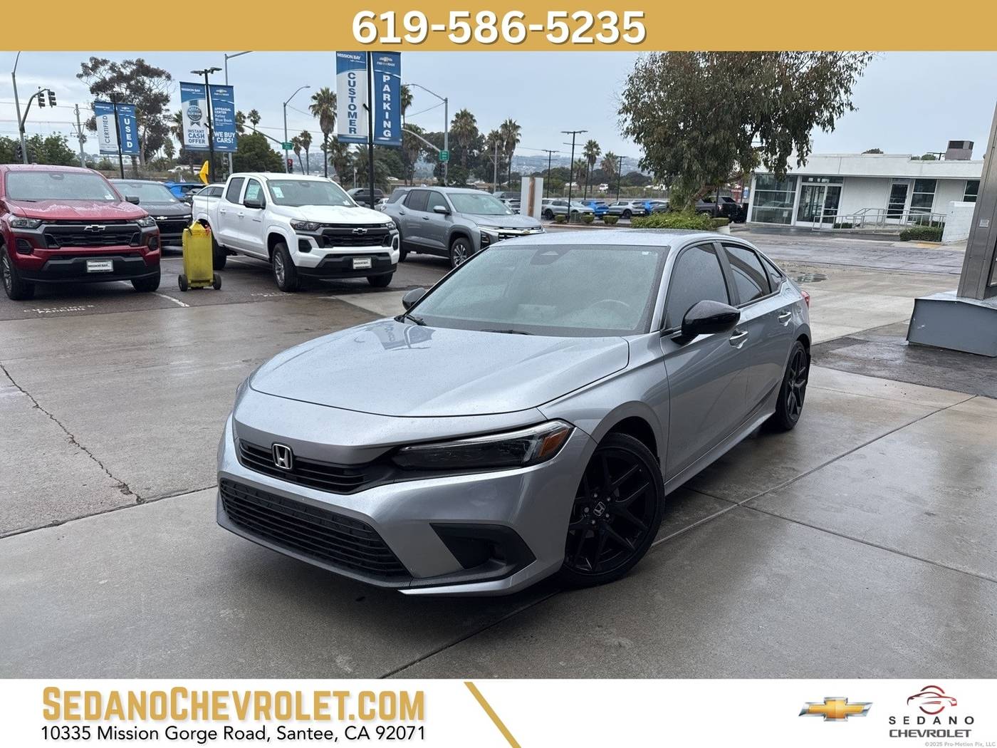 2022 Honda Civic Sport — Sedan — 34,310 mi — Santee, CA