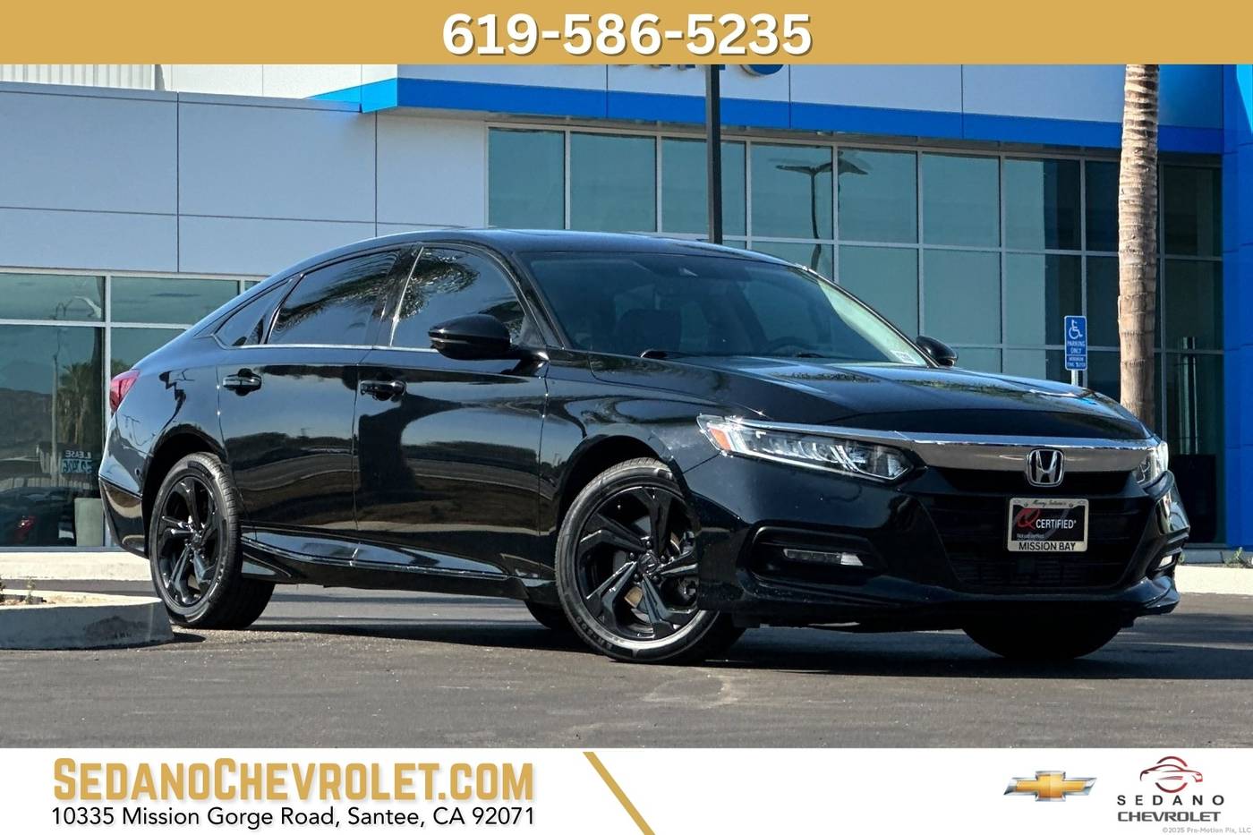 2018 Honda Accord EX-L — Sedan — 91,009 mi — San Diego, CA