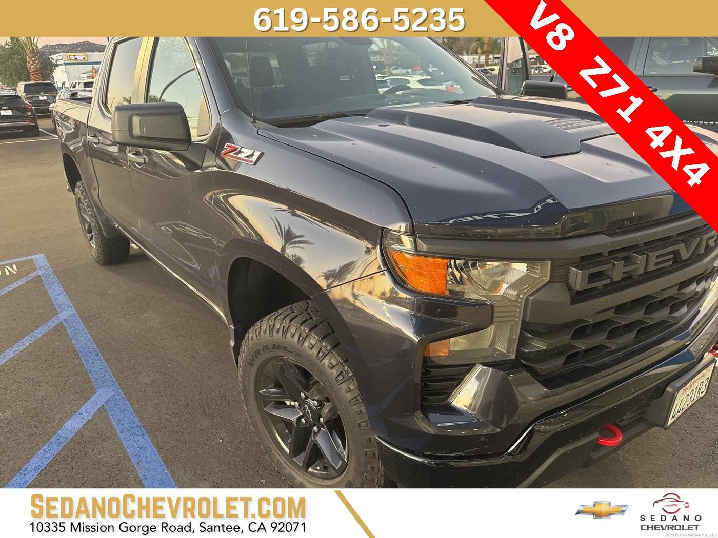 2022 Chevrolet Silverado 1500 Custom Trail Boss — Pickup Truck — 33,482 mi — Santee, CA