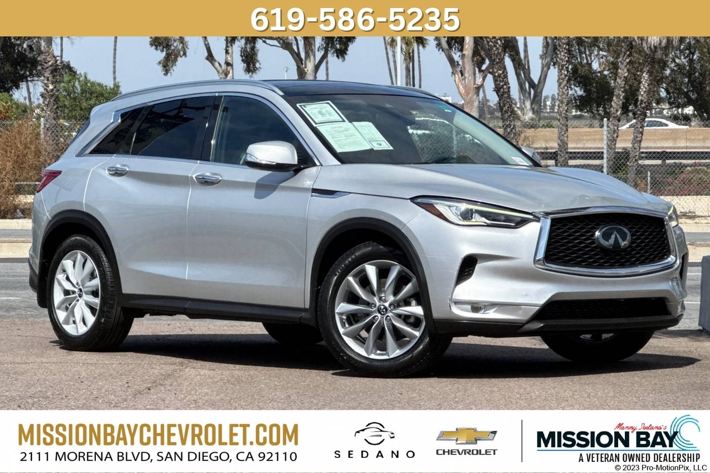 2019 INFINITI QX50 LUXE — SUV — 80,151 mi — San Diego, CA